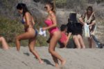 Kourtney Kardashian Bikini On Beach
