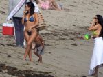 Kourtney Kardashian Bikini On Beach