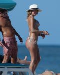 Laura Monroy Topless Sunbathing