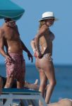Laura Monroy Topless Sunbathing