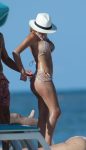 Laura Monroy Topless Sunbathing