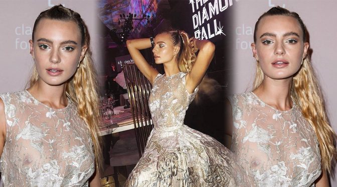 Maya Stepper – Rihanna’s 4th Annual Diamond Ball in New York