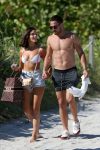 Olivia Culpo Sexy White Bikini