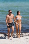 Olivia Culpo Sexy White Bikini
