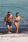 Olivia Culpo Sexy White Bikini