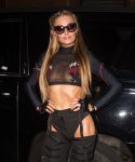Paris Hilton Pantyless Upskirt