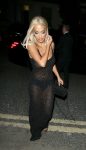 Rita Ora Braless Boobs