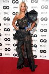 Rita Ora Sexy Sheer Dress