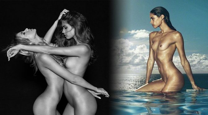 Sara Sampaio Naked Angel