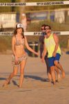 Alessandra Ambrosio Bikini On The Beach