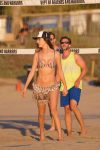 Alessandra Ambrosio Bikini On The Beach
