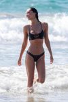 Alexis Ren Sexy Thong Bikini