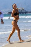 Alexis Ren Sexy Thong Bikini