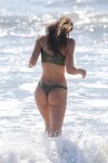 Alexis Ren Sexy Thong Bikini