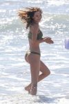 Alexis Ren Sexy Thong Bikini