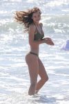 Alexis Ren Sexy Thong Bikini