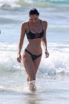 Alexis Ren Sexy Thong Bikini