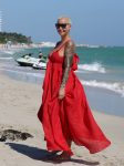 Amber Rose Big Boobs In Bikini