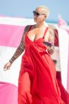 Amber Rose Big Boobs In Bikini