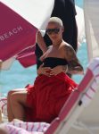 Amber Rose Big Boobs In Bikini