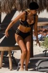 Ashley James Bikini On Beach