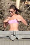 Bella Hadid Bikini In Hot Tub