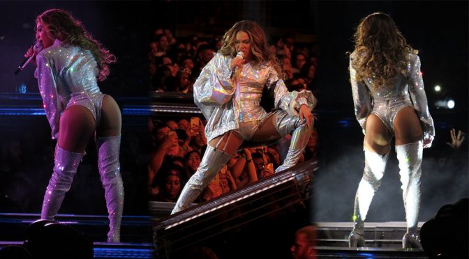 Beyonce Performing Live in Vancouver