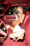 Charlotte Mckinney Exposing Ass In Thong Panties