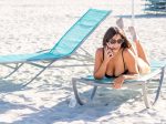 Claudia Romani Skimpy Bikini