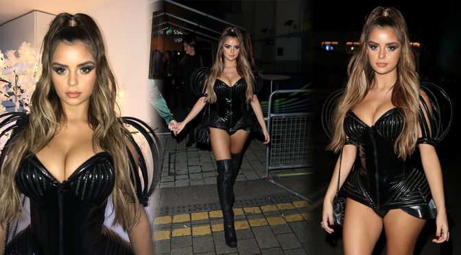 Demi Rose – KISS Haunted House Party in London