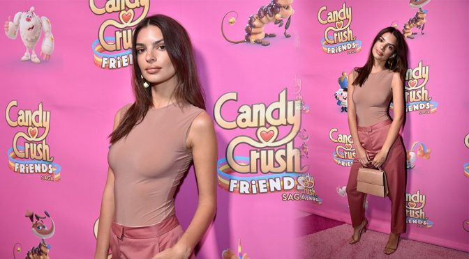 Emily Ratajkowski – Candy Crush Friends Saga Global Launch Event
