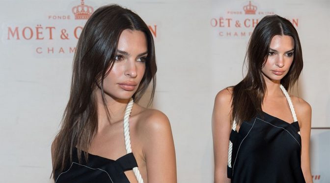 Emily Ratajkowski – MOETxVIRGIL Launch Party in New York