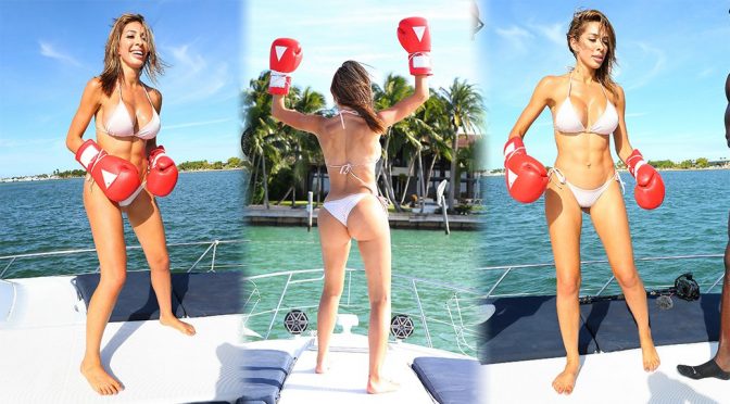 Farrah Abraham – BIkini Photoshoot on Yacht in Miami