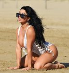 Grace J Teal Sexy Swimsuit
