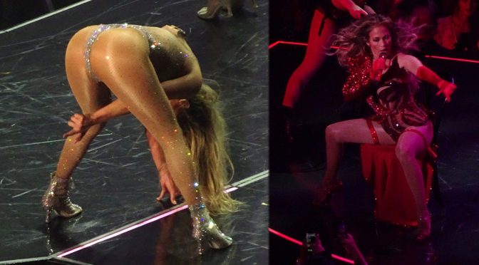 Jennifer Lopez Performing Live in Las Vegas