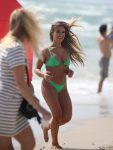 Jessie James Decker Green Bikini