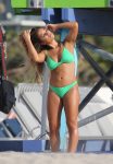 Jessie James Decker Green Bikini