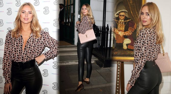 Kimberley Garner – Portr8’s Three Mobiles VIP Gallery Launch in London