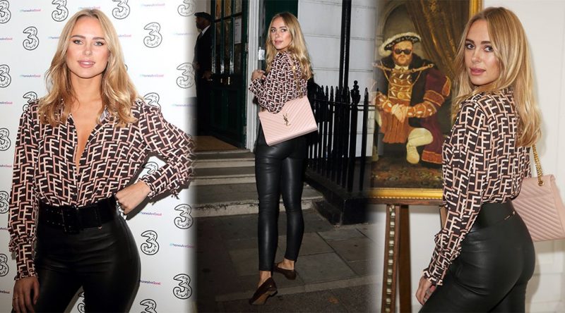 Kimberley Garner – Portr8’s Three Mobiles VIP Gallery Launch in London