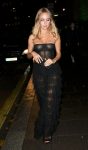 Kimberley Garner Sexy Boobs In Sheer Dress