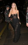 Kimberley Garner Sexy Boobs In Sheer Dress