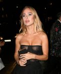 Kimberley Garner Sexy Boobs In Sheer Dress