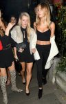 Kimberley Garner And Lottie Moss Sexy Nightout