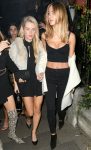 Kimberley Garner And Lottie Moss Sexy Nightout