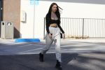 Madison Beer Sexy Sheer Bra