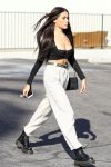 Madison Beer Sexy Sheer Bra