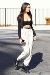 Madison Beer Sexy Sheer Bra