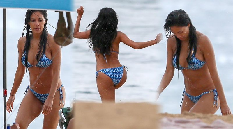 Nicole Scherzinger – Bikini Candids in Hawaii