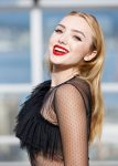 Peyton Roi List Sexy Legs In Black Dress