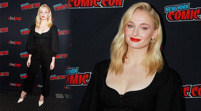 Sophie Turner – “X-Men Dark Phoenix” Event at Comic-Con in New York
